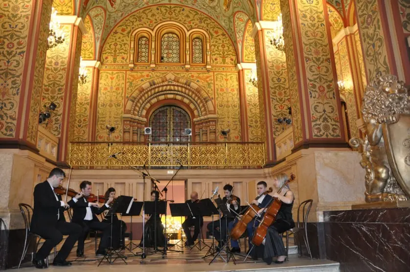 MUSIQUE DEL TEMPO & AKADEM QUARTET concert photograph