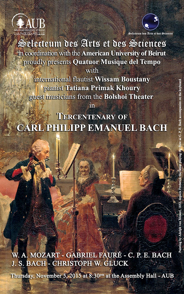Tercentenary of Carl Philip Emanuel Bach